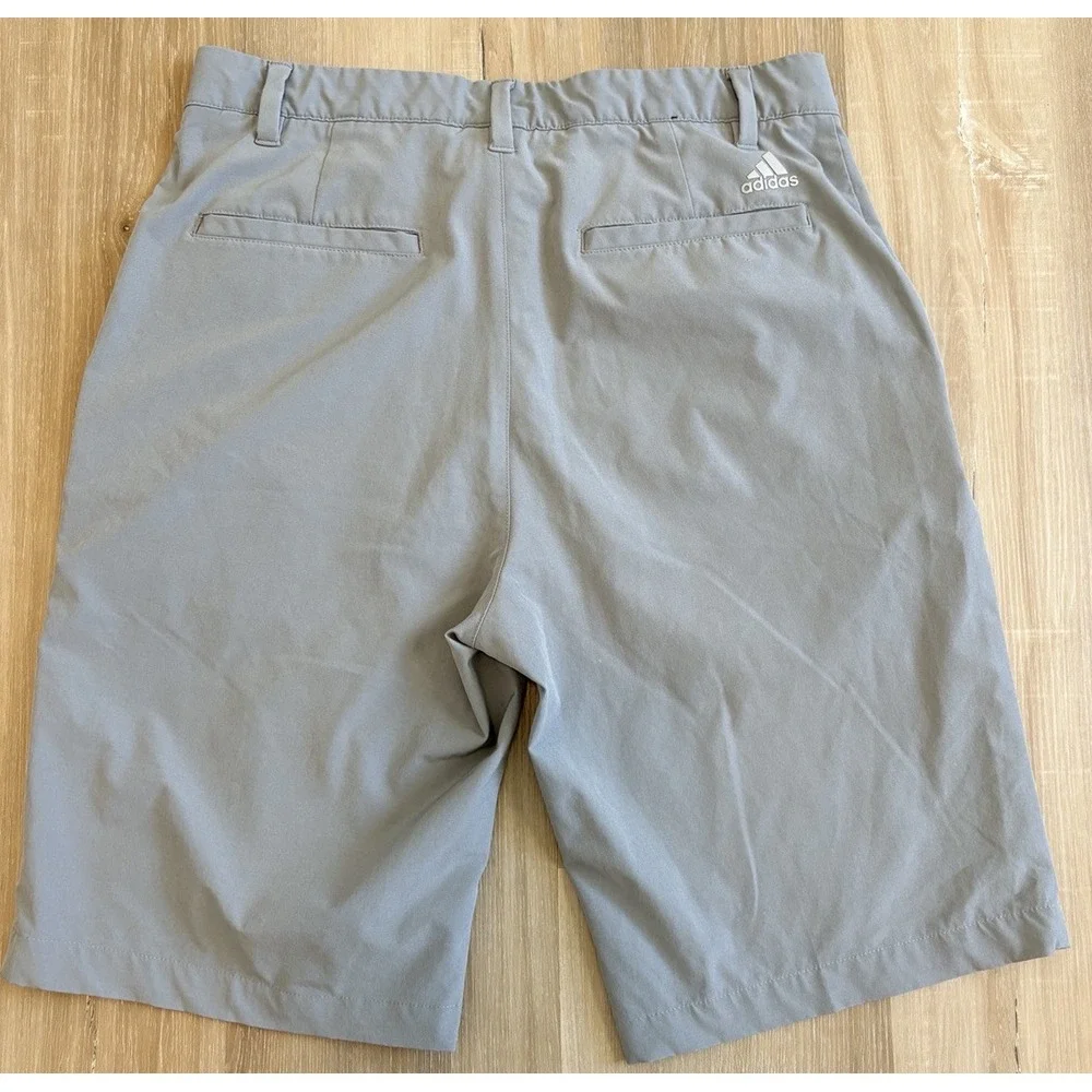 Adidas Mens Golf Shorts 365 Stretch‎ Waist Gray Performance 30 Inseam 10